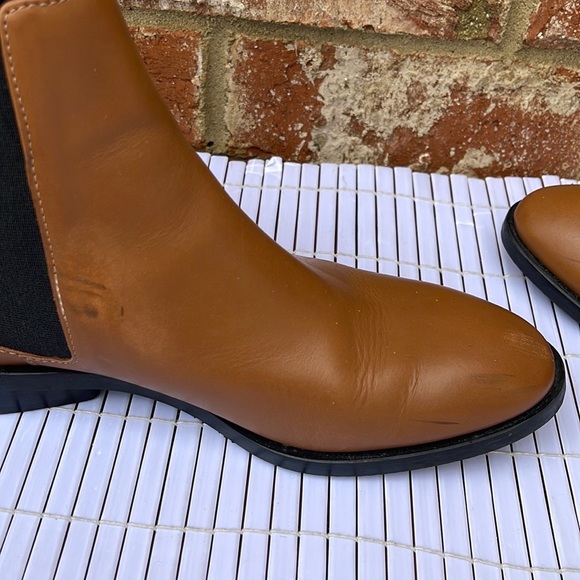 Everlane Modern Chelsea Leather Ankle Boots Size 6.5 - Picture 9 of 11